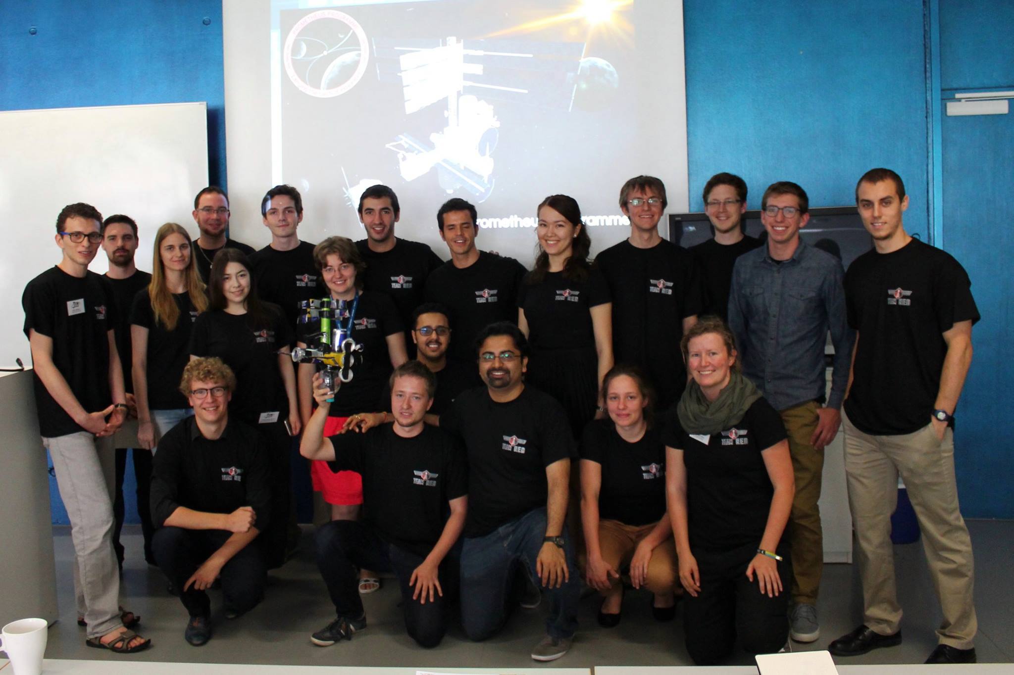 Team Red presenting the Prometheus Programme concept